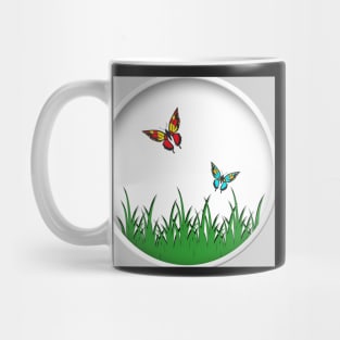 Butterflies  Art Mug